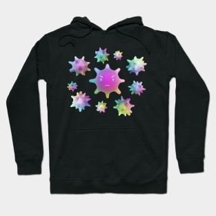 Evil cartoon virus Hoodie